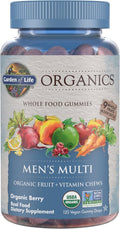 Garden of Life Organics Vitamine Gommose per Uomini, Gusto Frutti di Bosco, 120 Pezzi