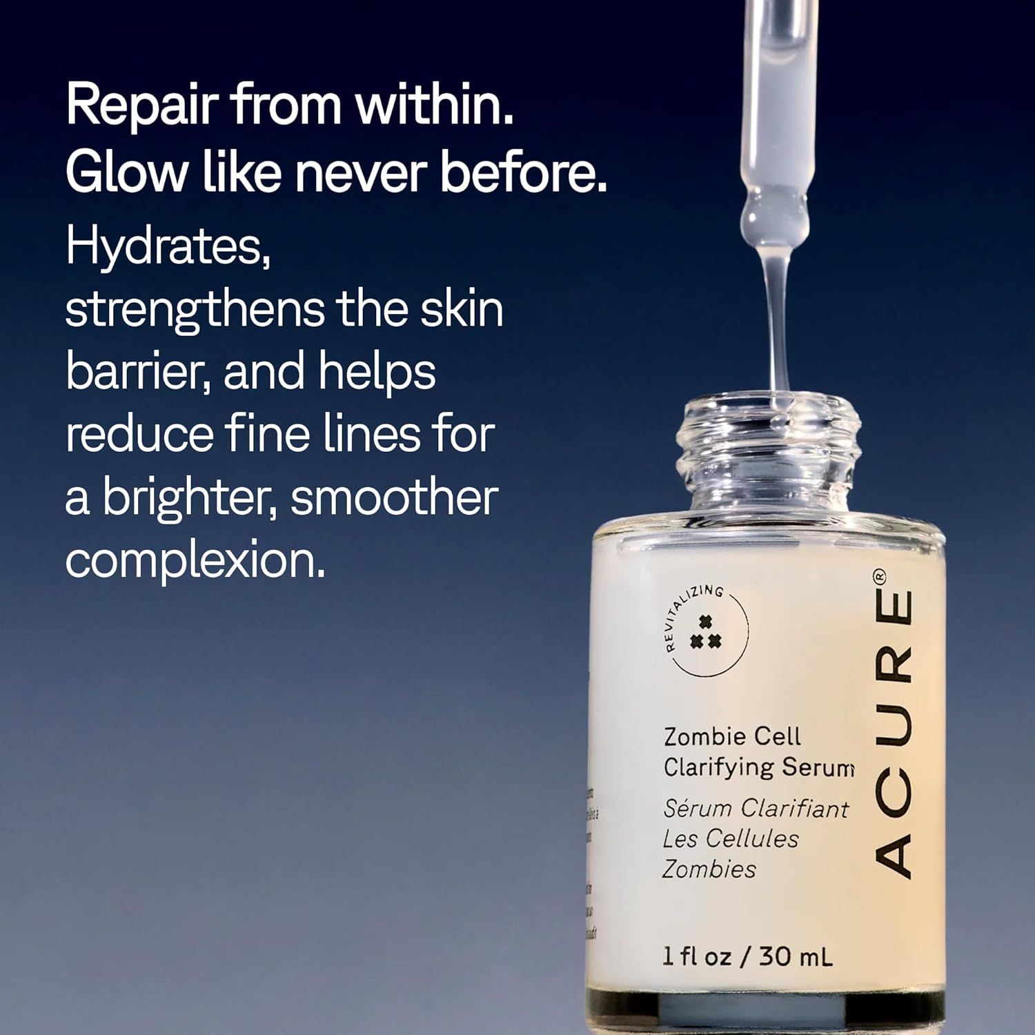 Acure Zombie Cell Clarifying Serum Milk Thistle & Niacinamide 30ml