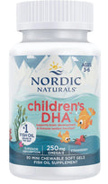 Nordic Naturals Children's DHA 250mg Strawberry Mini Chewable Soft Gels