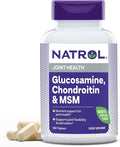 Natrol Glucosamin Chondroitin MSM Ergänzung - 150 Tabletten