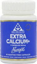 Cápsulas Bio-Health Complejo Mineral Extra Calcio+ - 60 unidades