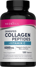 NeoCell Grasgefüttertes Kollagenpeptide plus Vitamin C Tabletten – 120 Stück