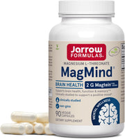 Jarrow Formulas MagMind magnesium L-threonate capsules bottle 90 count