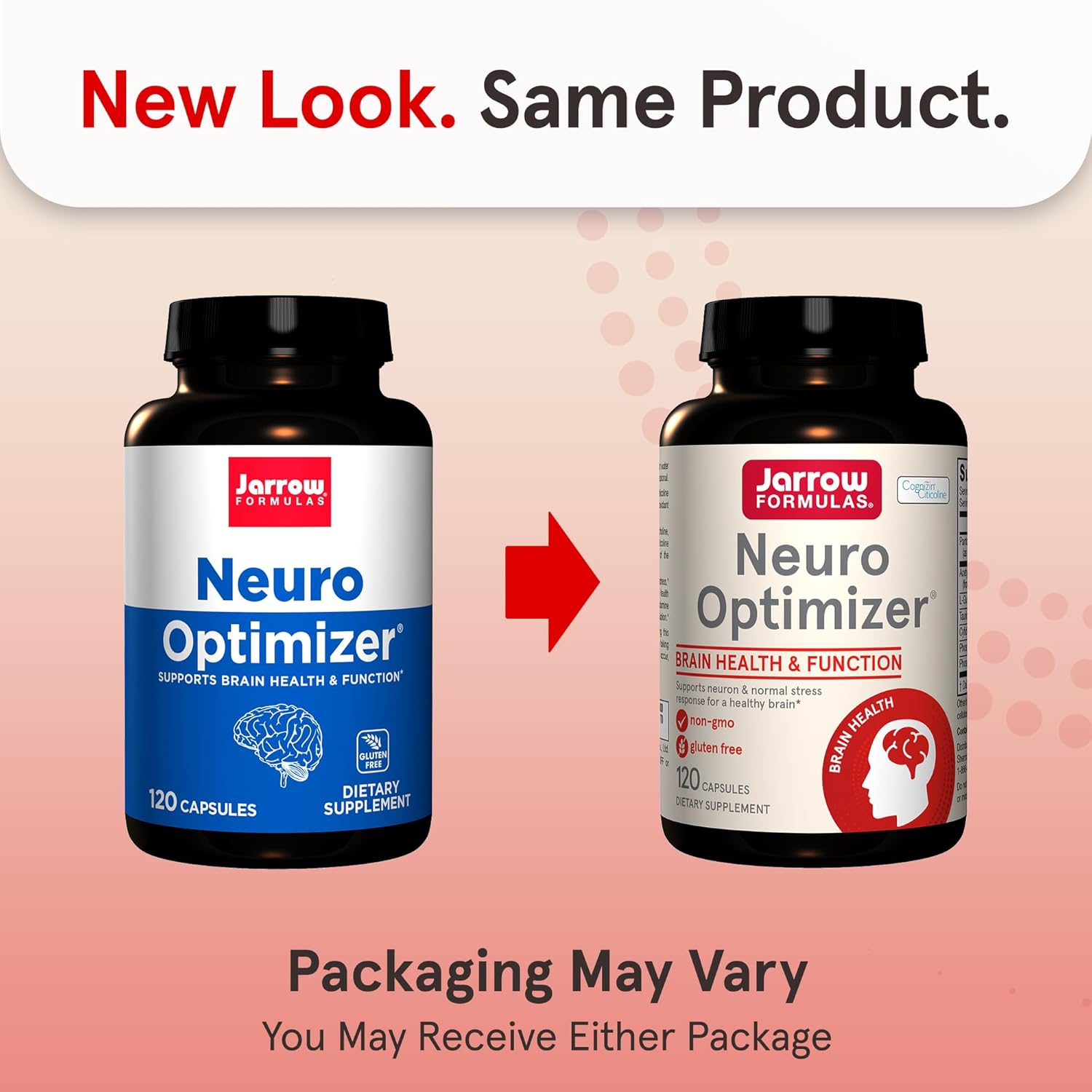 Jarrow Formulas Neuro Optimizer Capsules - 120 Count new look