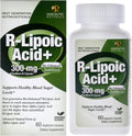 Genceutic Naturals R-Lipoic Acid 300mg Capsules - 60 Count