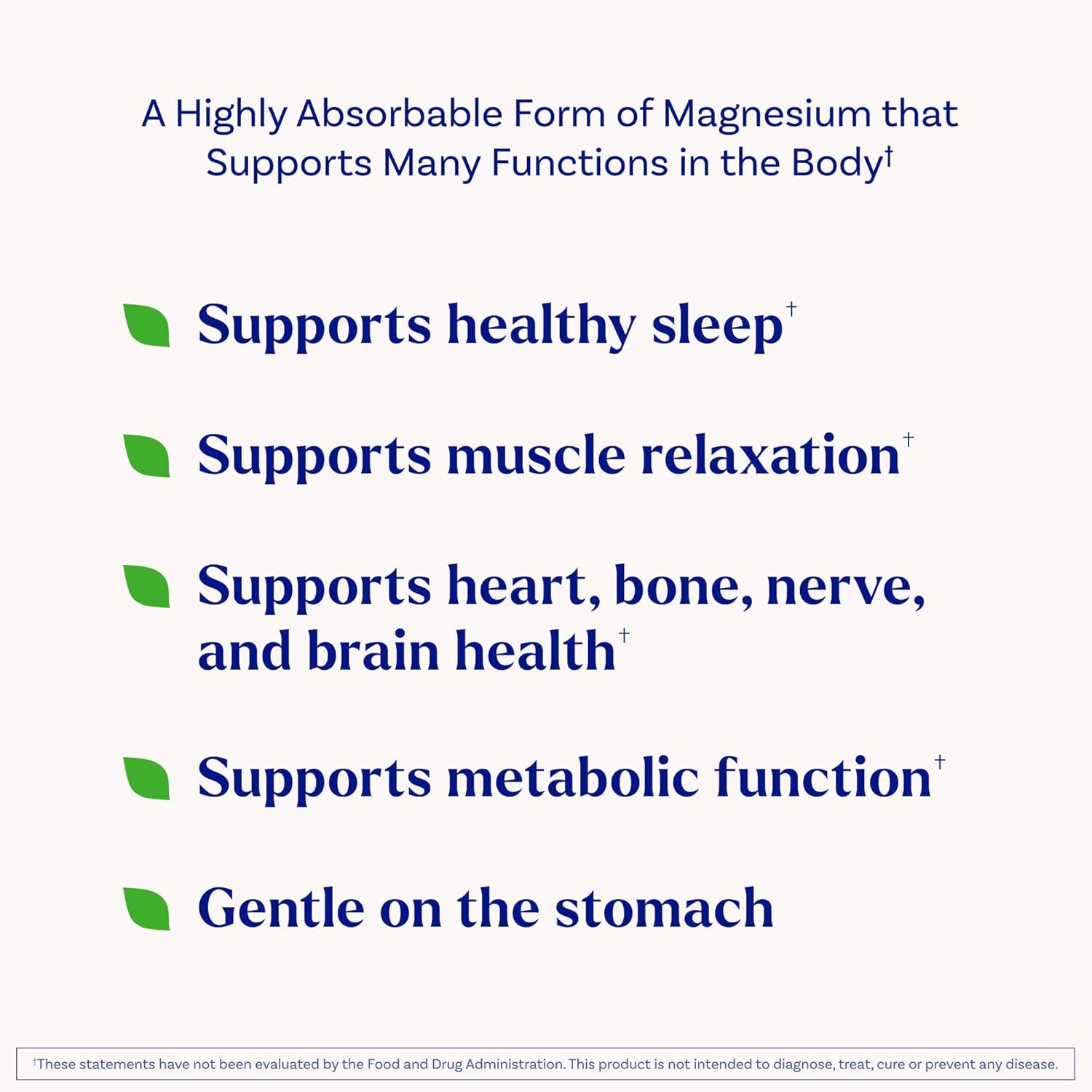 Natrol Magnesium Glycinate 240mg Capsules – 60 count