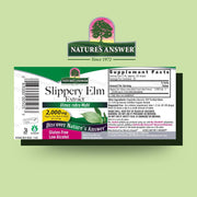 Nature’s Answer Slippery Elm inner bark liquid extract 60ml barcode