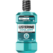 Listerine Cool Mint Antiseptic Mouthwash Intense Mint oral rinse bottle 500ml