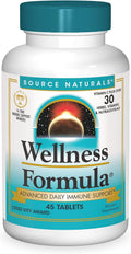 Source Naturals Fórmula de Bienestar Tabletas de Apoyo Inmunológico 45 Unidades