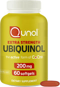 Qunol Ubiquinol CoQ10 200mg Softgels 60 Stuks