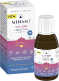 Minami Omega-3 Liquido per Bambini – EPA DHA & Vitamina D3, Frutti di Bosco Arancia – 100ml