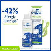 Sterimar Hayfever & Allergy Relief Nasal Spray with Manganese, spray bottle packaging, unflavoured, 100ml, product information