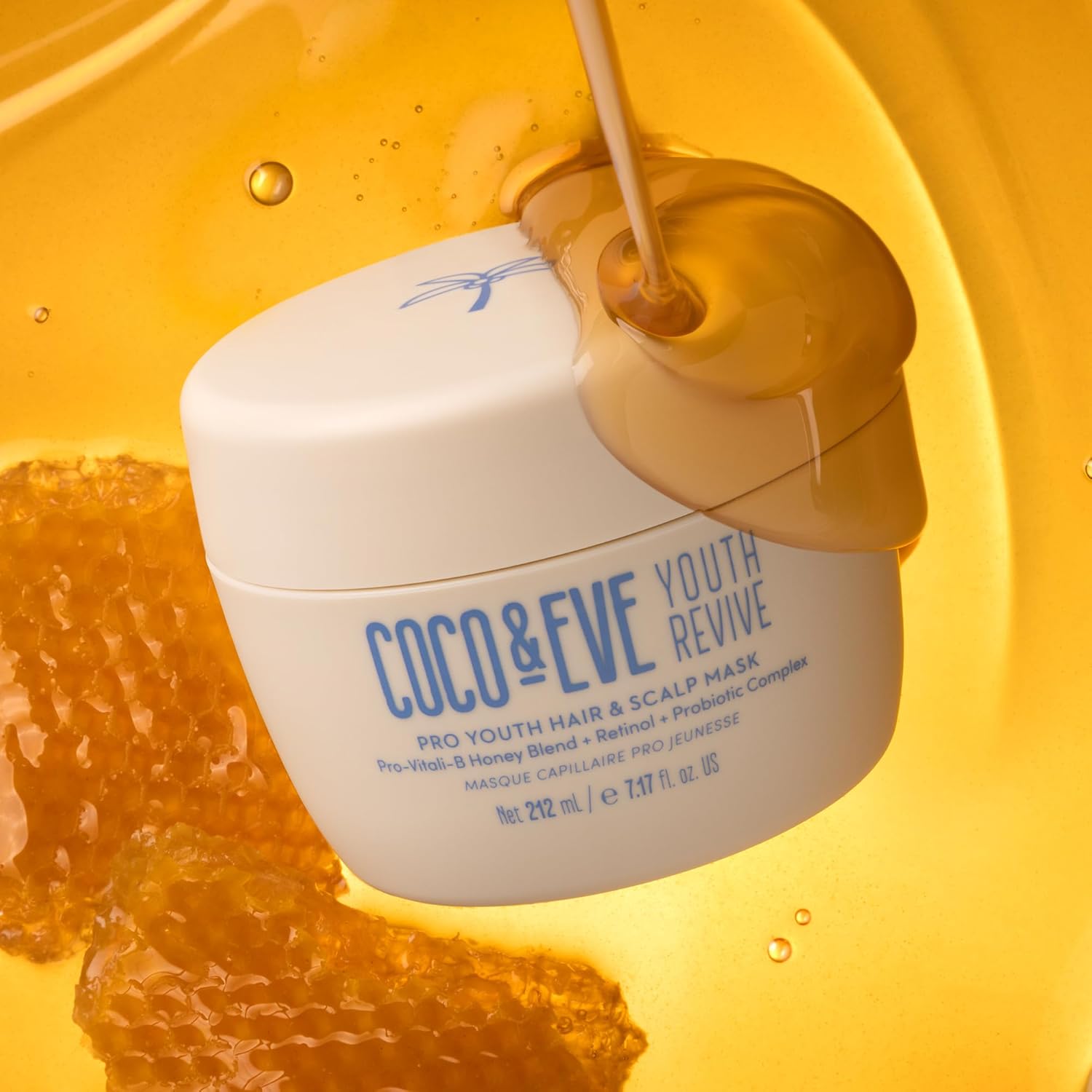 Coco & Eve Pro Youth Hair & Scalp Mask with Honey & Retinol - 212ml