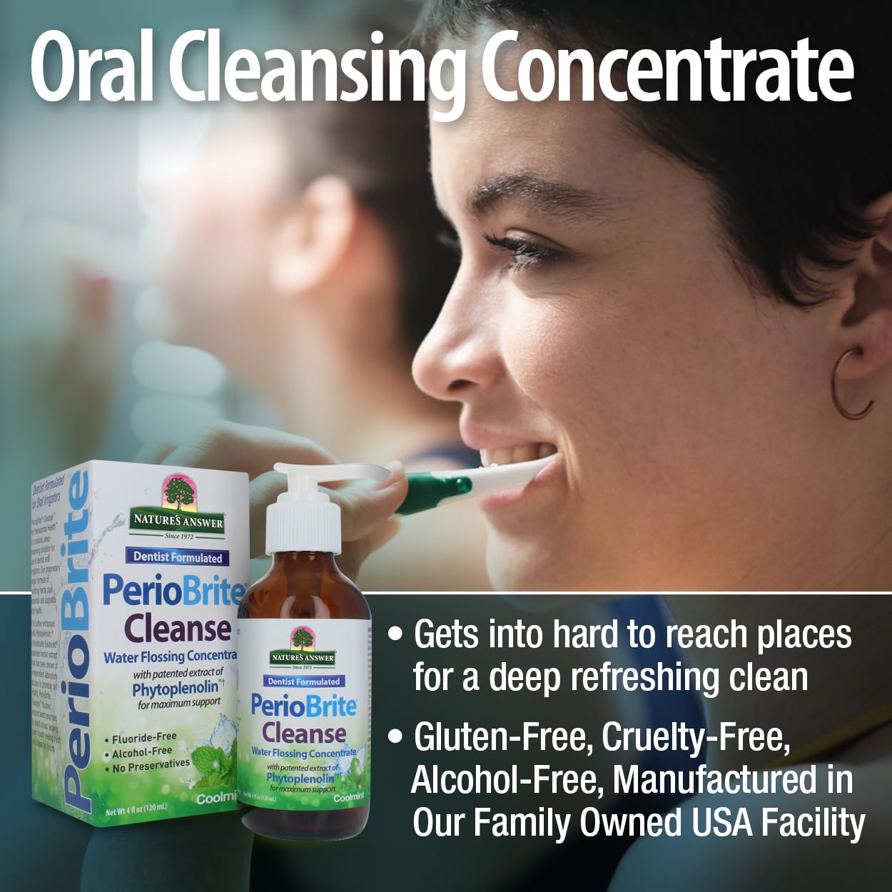 Nature’s Answer PerioBrite Cleanse Oral Concentrate - 120ml