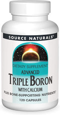 Cápsulas Source Naturals Triple Boro Avanzado con Calcio - 120 unidades