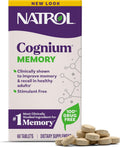 Comprimés Natrol Cognium pour Mémoire et Santé Cérébrale – 60 unités