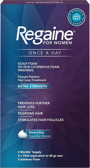 Regaine For Women 5% Minoxidil Scalp Foam 2 x 73ml