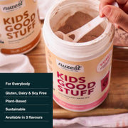 Nuzest Kids Good Stuff Vegan Smoothie Mix, Wild Strawberry - 225g