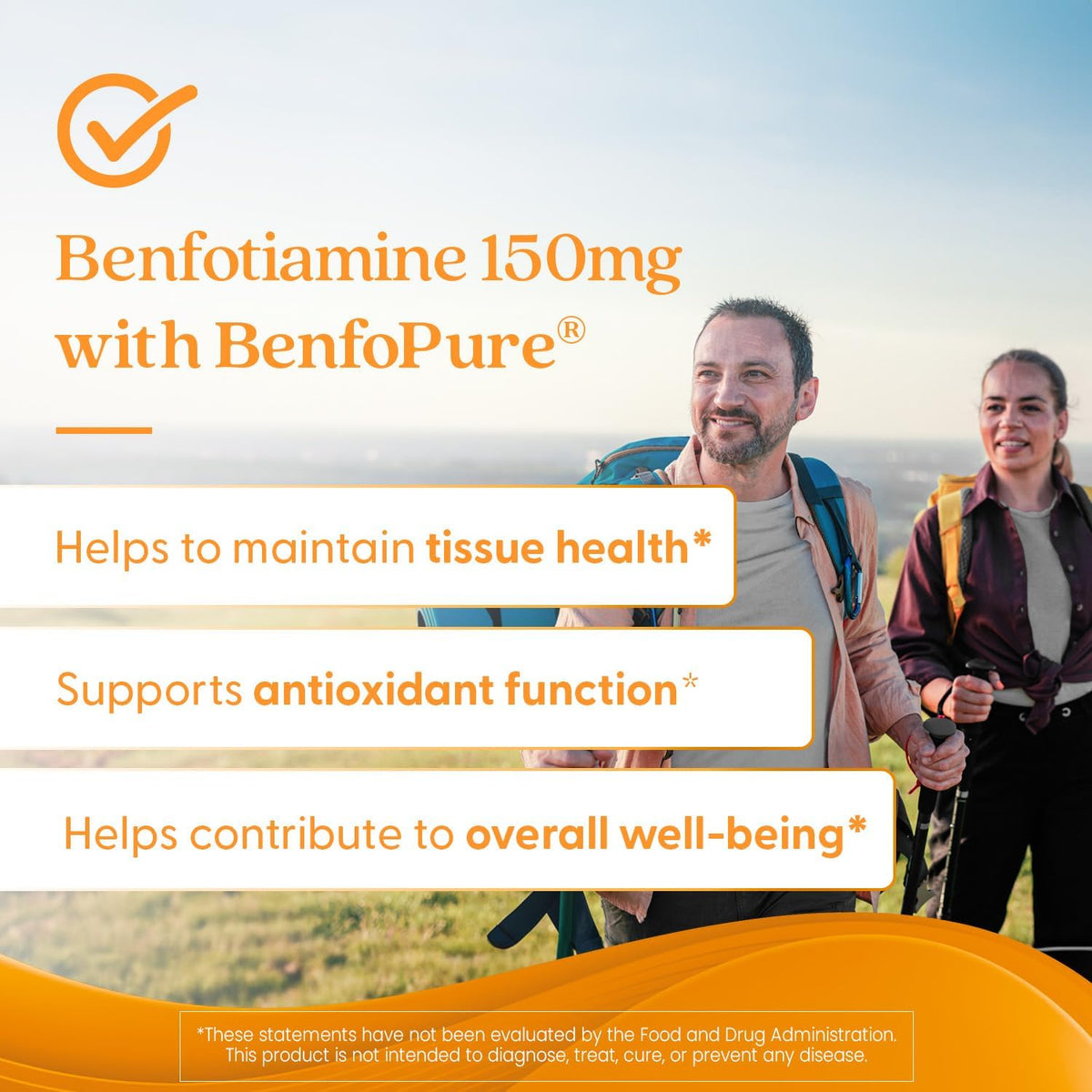 Doctor's Best Benfotiamine, bottle packaging, no flavour, 150mg, 120 veggie capsules, daily dietary supplement use