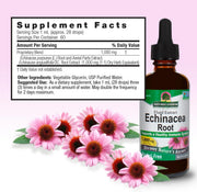 Nature's Answer Alcohol-Free Echinacea Extract 60ml supplement facts and directions