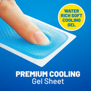 Kool'n Soothe Migraine Cooling Gel Sheets non medicated forehead cooling sheets 6 count product information