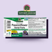 Nature’s Answer Passionflower alcohol-free liquid extract 30ml barcode