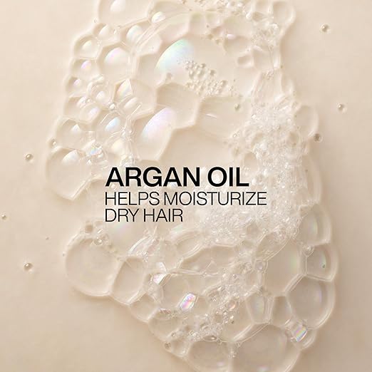 Redken All Soft Shampoo bottle with Argan Oil, 300ml argan oil formulation.