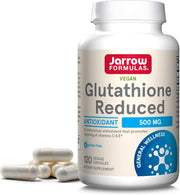 Jarrow Formulas Glutathione Reduced 500mg 120 Veggie Capsules