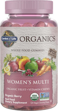 Garden of Life Organics Vitamine Gommose per Donne, Gusto Frutti di Bosco, 120 Pezzi