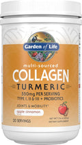 Garden of Life Polvere di collagene e curcuma, mela e cannella - 220g