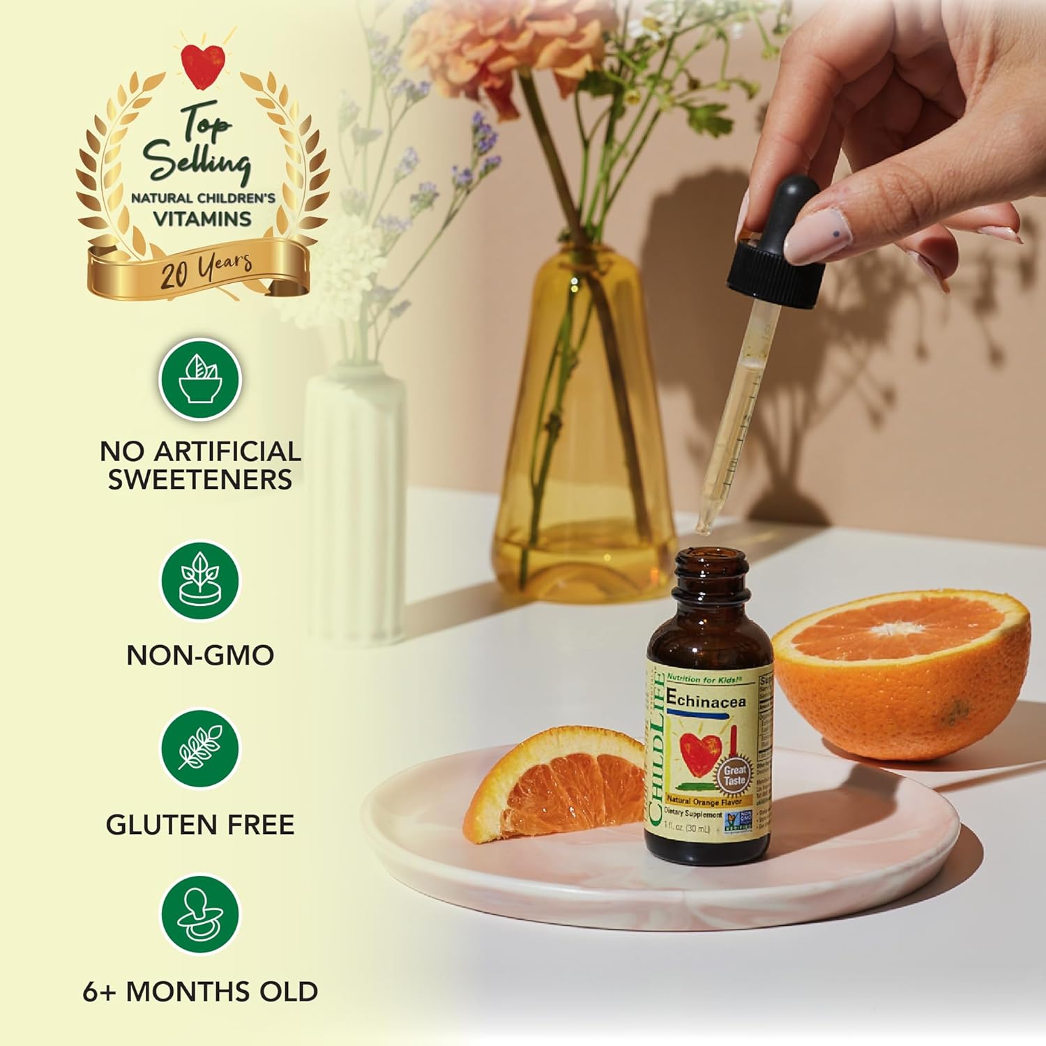 ChildLife Essentials Echinacea Drops Orange - 30ml
