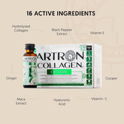 Artron Collagen Extreme 16 active ingredients collagen vitamins 10 x 50ml