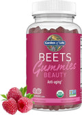 Garden of Life Organic Beet Root Beauty Gummies, Raspberry, 60 Count