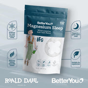 BetterYou Magnesium Whizz-Popping Kids Bath Flakes, Lavender - 750g