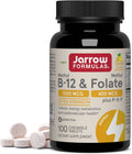 Jarrow Formulas Methyl B-12 1000mcg & Folaat 400mcg - 100 Tabletten