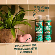 Faith In Nature Coconut Hydrating Shampoo 400ml bottle for everyday hair care