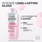 L'Oréal Paris Elvive Glycolic Gloss Shampoo & Conditioner Bundle 200ml + 150ml