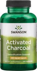 Swanson Carbone Attivo 260mg Capsule – 120 Capsule