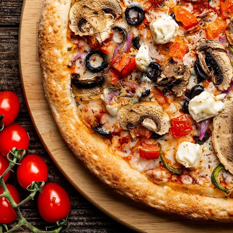 Carmencita Dried Basil 180g sprinkled over a pizza dish
