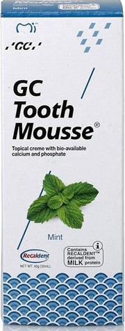 GC Tooth Mousse Mint - 40g | Remineralising Dental Crème for Sensitive Teeth
