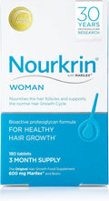 Suplemento para Apoyo Capilar Nourkrin Mujer - 180 Tabletas
