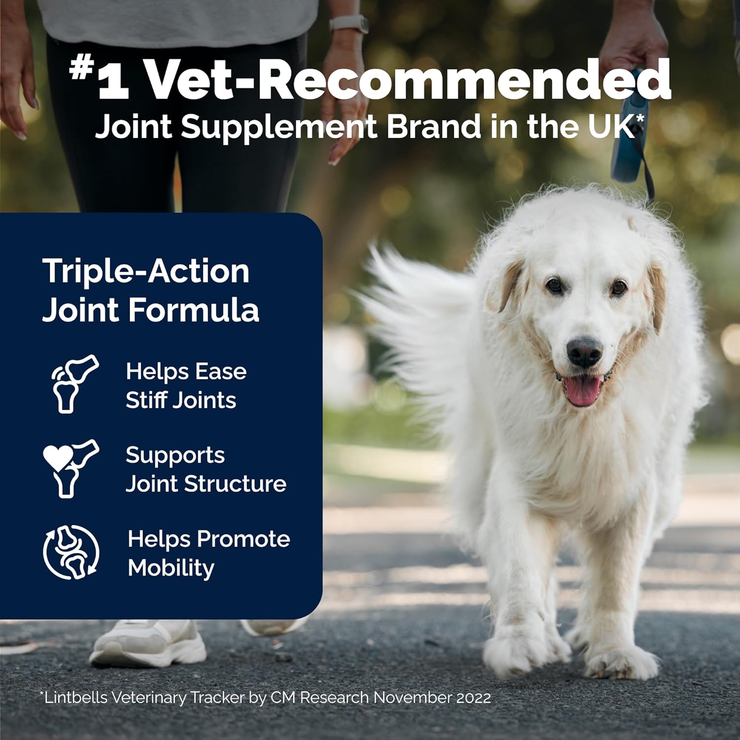 YuMOVE Joint Support Supplement for Senior Dogs - 120 Tablets