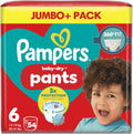 Pampers Baby-Dry Pants Size 6 Jumbo+ Pack - 54 Nappies