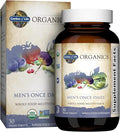 Multivitamines complètes biologiques Garden of Life pour hommes, prise quotidienne