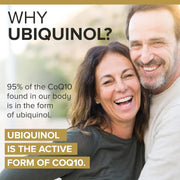 Qunol Ubiquinol CoQ10 100mg Softgels 120 Count