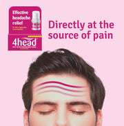 4head 90% w/w Cutaneous Stick Levomenthol topical stick dispenser 3.6g external use