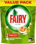 Fairy All in One Orange Geschirrspülkapseln 60 Stück