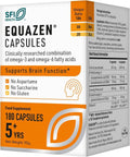 Equazen Capsules – Soutien Cérébral Oméga-3 & Oméga-6 | 180 Capsules | Dès 5 ans | Formule Cliniquement Recherchée