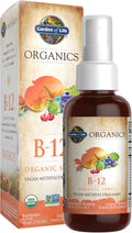 Garden of Life Organics Vitamine B12 Spray - Framboos - 58ml