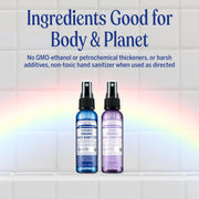 Dr. Bronner's Organic Peppermint Hand Cleansing Spray 60ml & other variants